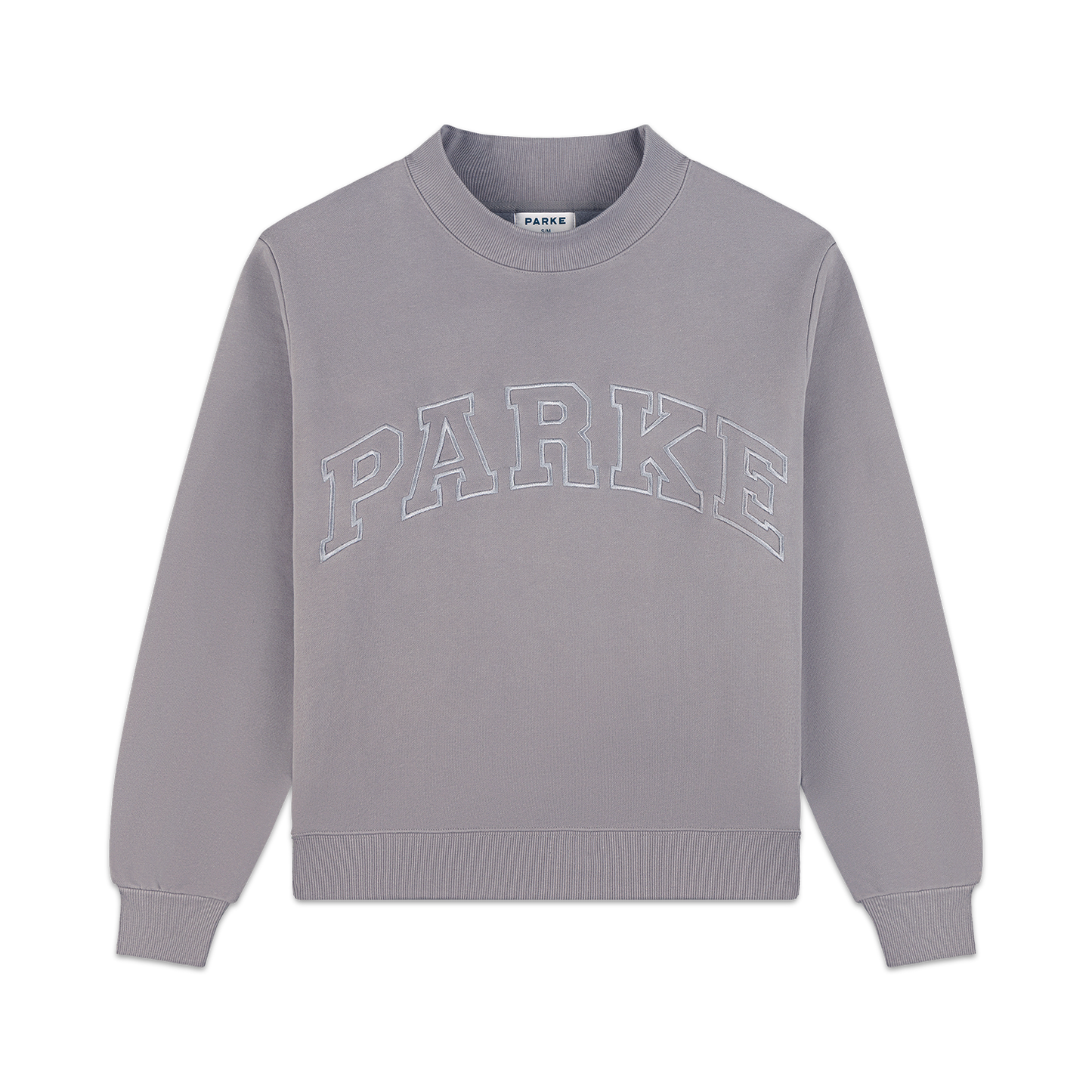 Monochrome Varsity Mockneck