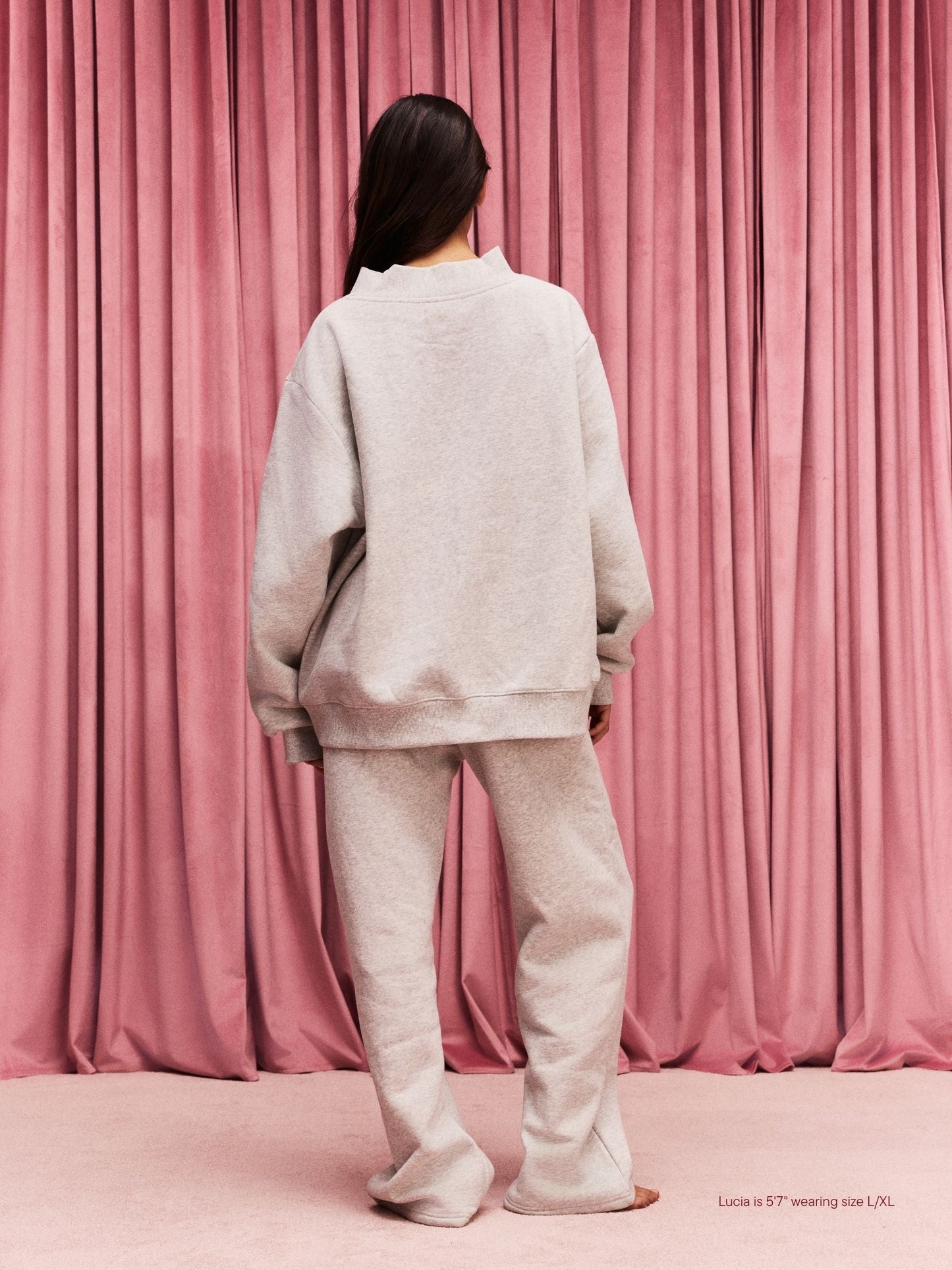 Jean Heart Varsity Mockneck