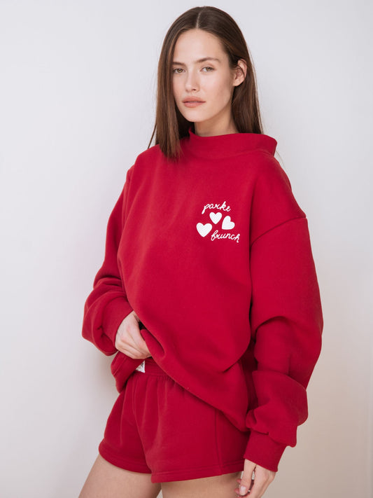 Parke & Brunch Valentine's Mockneck